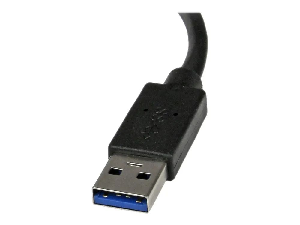 StarTech.com USB auf VGA Adapter - Externe Grafikkarte - USB 3.0 - Slim - 1080p - Multi Monitor Adapter - Videoadapter - TAA-konform - USB Typ A männlich zu HD-15 (VGA)