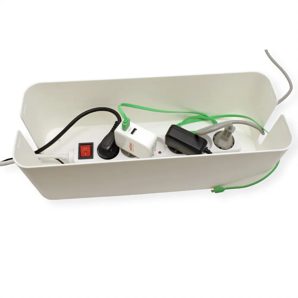 VALUE Kabel-Box, groß, weiß
