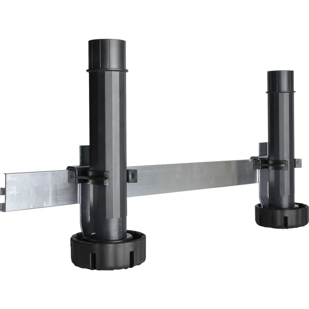 Camar s.p.a. ARTICOLI TECNICI CAMAR Führungsleistenset für Sockellade Länge 470 mm, Aluminium