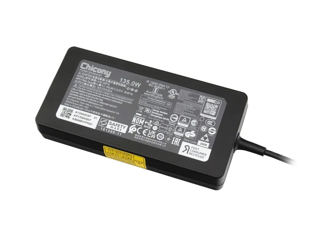 Acer AC Adaptor.135W.19V. KP.13501.007 - PC-/Server Netzteil