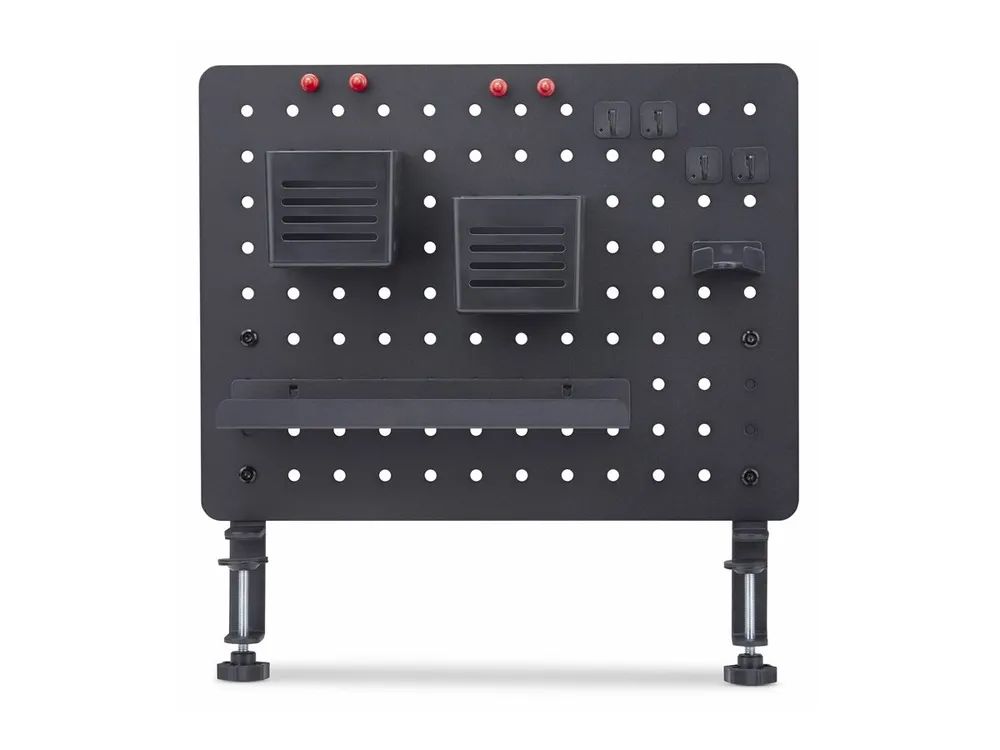 StarTech.com Clamp-On Pegboard with Accessories, 16.5 x 12.5in (42 x 32cm)