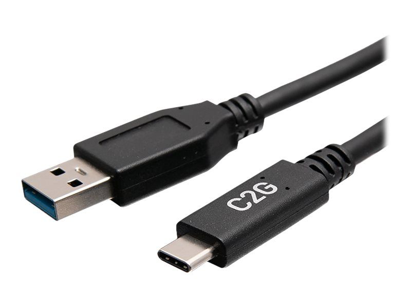 C2G 6in USB-C to USB-A SuperSpeed USB 5Gbps Cable M/M - USB-Kabel - USB Typ A (M)