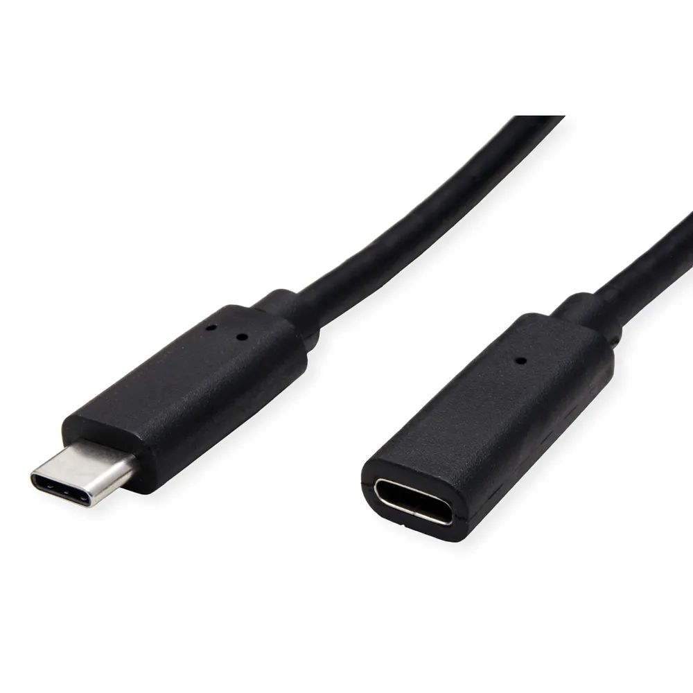 VALUE Video-Verlängerungskabel (DP Alt Mode) USB Typ C-C, ST/BU, schwarz, 1,5 m