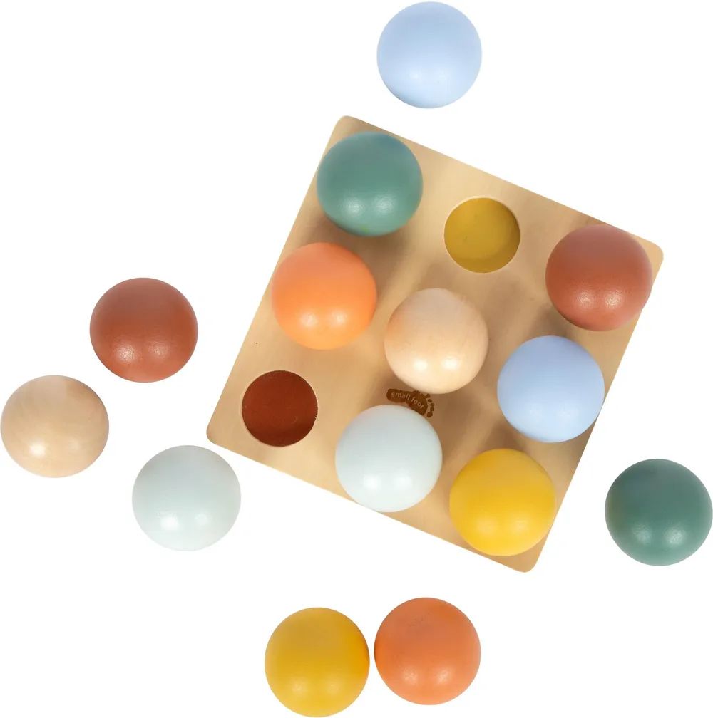 small foot GmbH&Co. KG Montessori Sortierspiel mit Kugeln