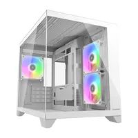 Cougar Gehäuse Mini-Tower FV150 ARGB Weiß - Midi/Minitower - ATX