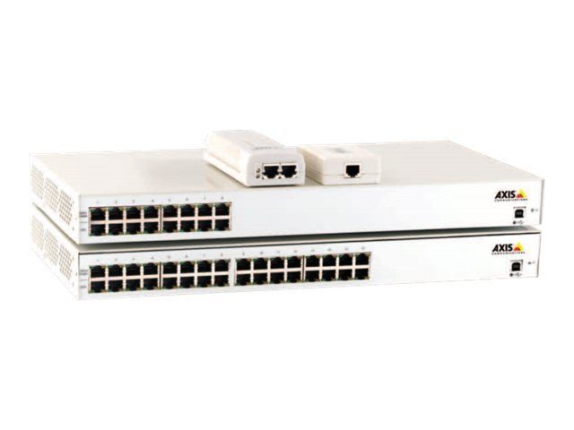 Axis T8120 Midspan 15 W 1-port - Power Injector - Wechselstrom 100-240 V - 15 Watt (Packung mit 10)