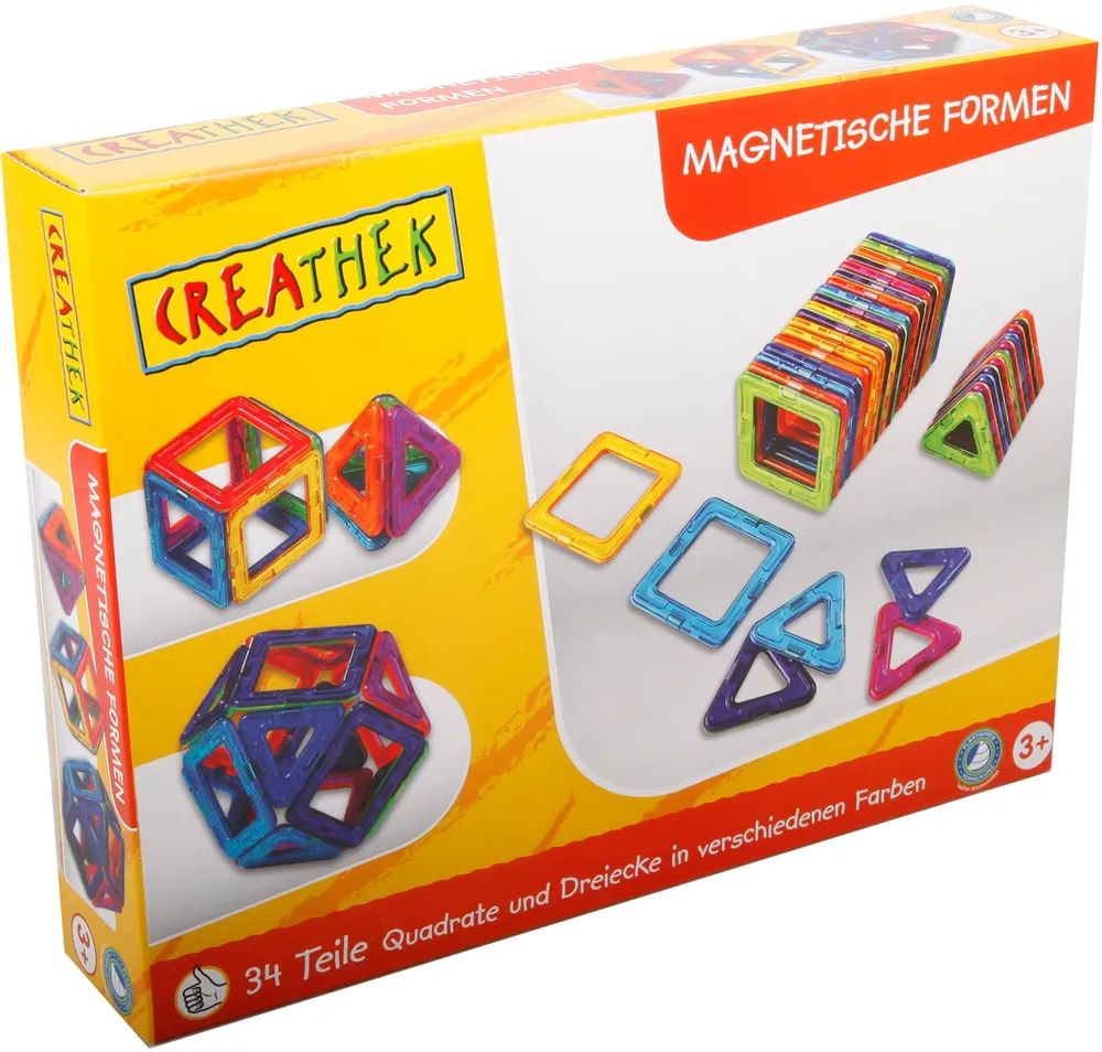 VEDES Großhandel GmbH - Ware CR Magnetische Formen, 34 Stück