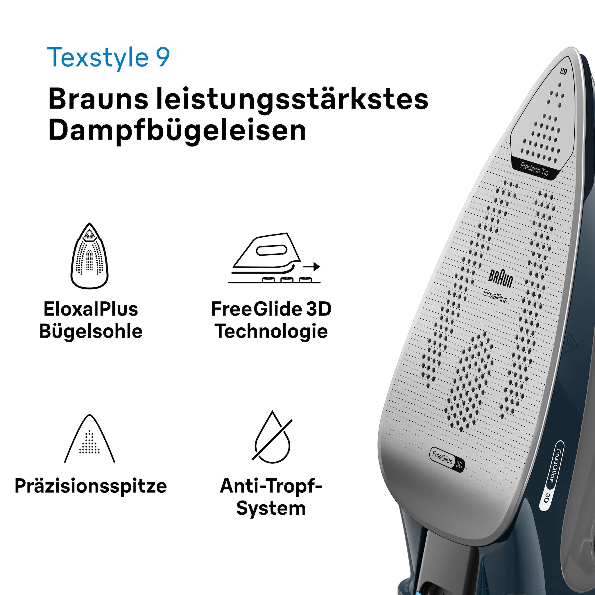 Braun SI9682DB Dampfbügeleisen