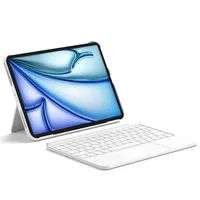 Inateck Keyboard iPad 11" Air 4-6 Com. QWERTZ white - Tastatur - QWERTZ