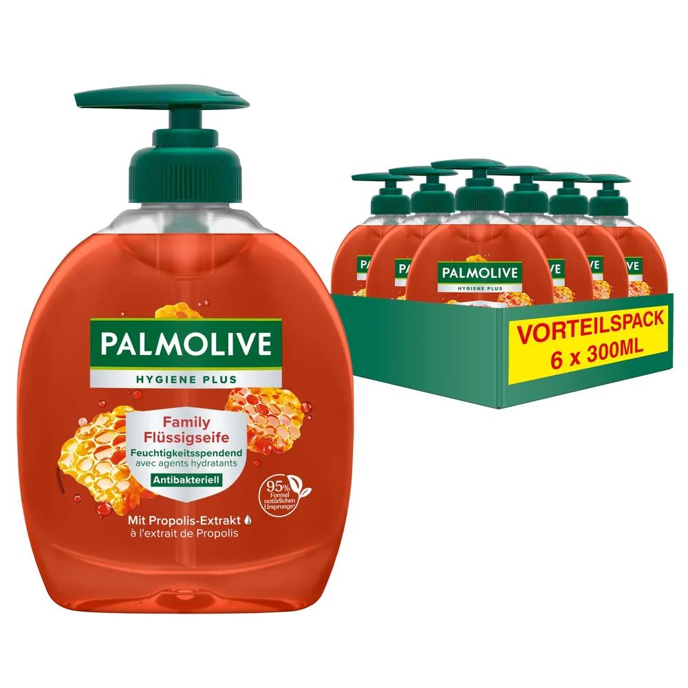 Palmolive Hygiene Plus Family Antibakterielle Flüssigseife, 300 ml