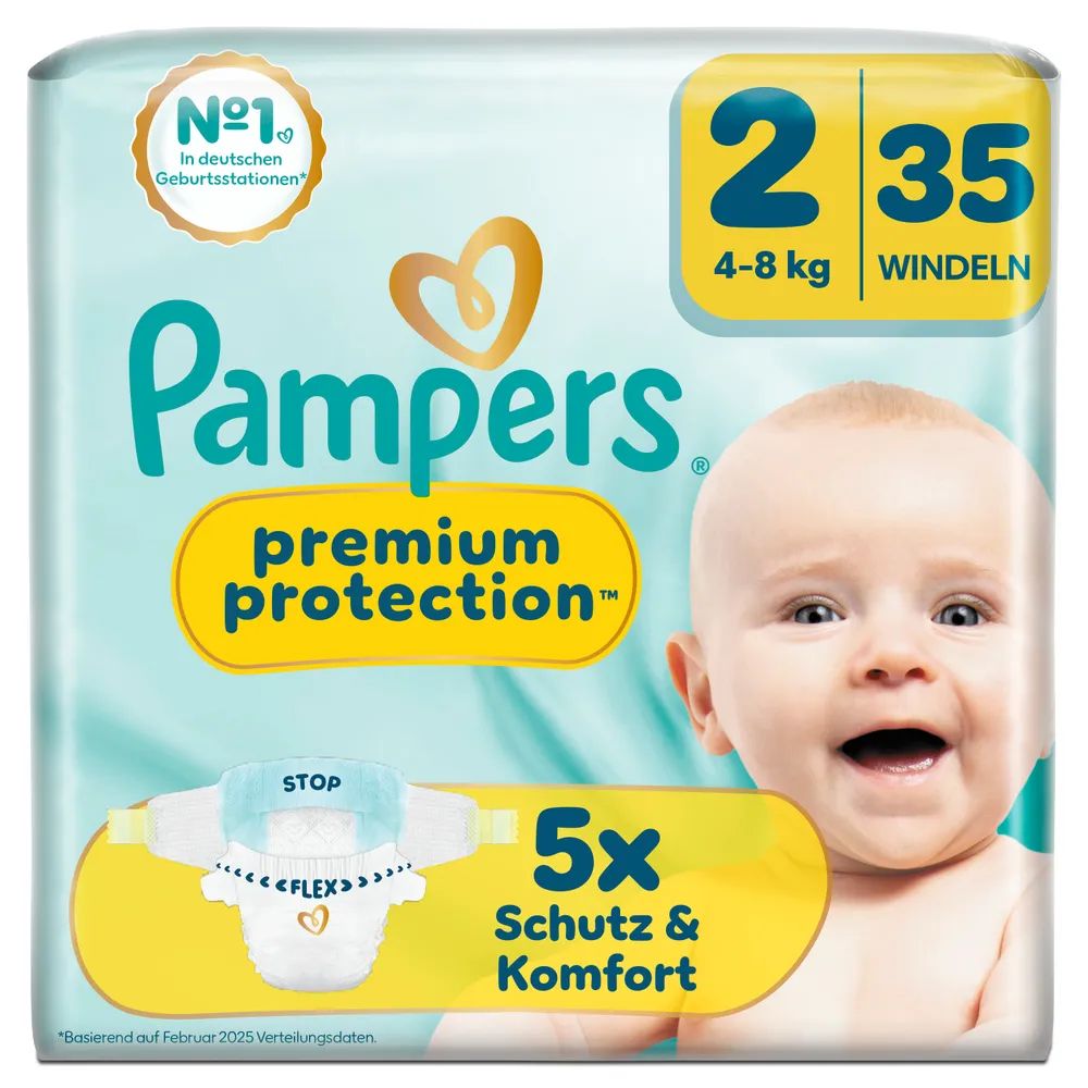 Pampers Premium Protection New Baby Gr.2 Mini 4-8kg 