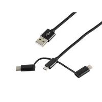 ShiverPeaks BS14-50068 - 1 m - USB A - Micro-USB B - USB 2.0 - 0,48 Gbit/s - Schwarz