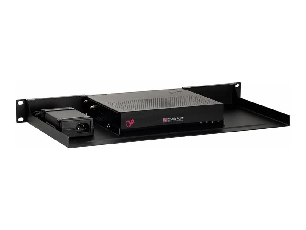 Rackmount.IT RM-CP-T6 - Montagesatz für Netzwerkgeräte - Rack montierbar - RAL 9005 - 1U - 48.3 cm (19")