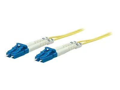 Intellinet Fiber Optic Patch Cable, OS2, LC/LC, 2m, Yellow, Duplex, Single-Mode, 9/125 µm, LSZH, Fibre, Lifetime Warranty, Polybag - Patch-Kabel - LC Single-Modus (M)