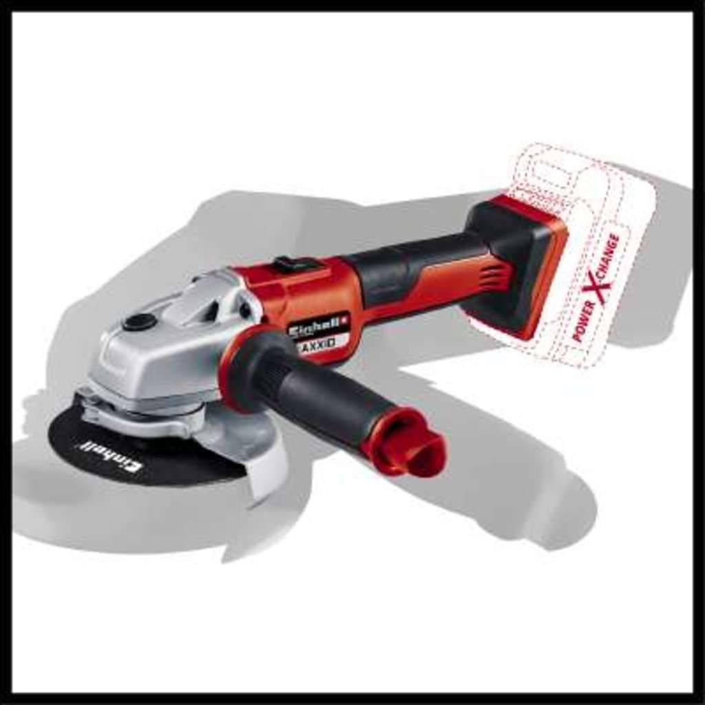 EINHELL Akku-Winkelschleifer 18V DM125cm 8500min-1 o.Akku/Ladegerät