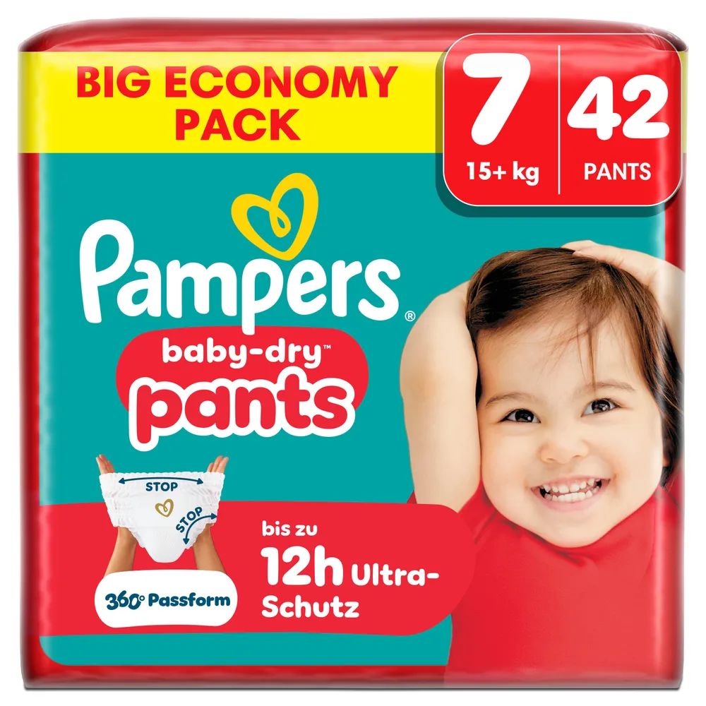 Pampers Baby Dry Pants Gr.7 Extra Large 15+kg Big 