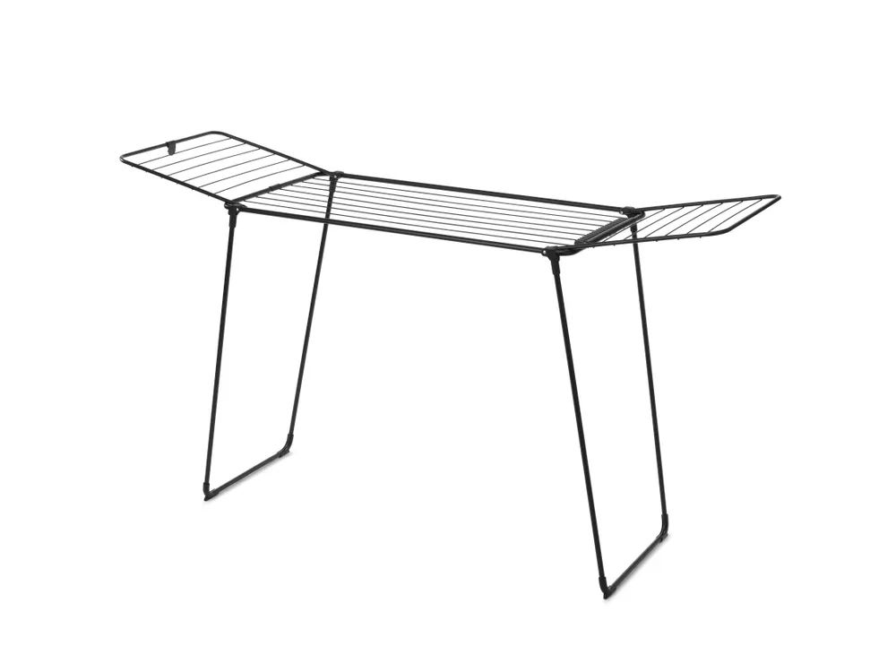 Brabantia HangOn Wäsche- und Kleiderständer, 22 m - Matt Black