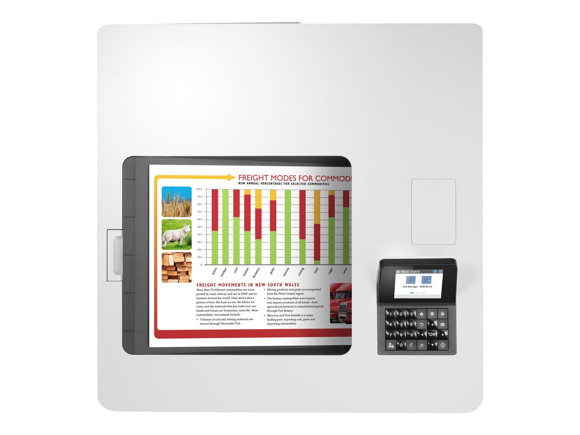 HP LaserJet Enterprise M554dn - Drucker - Farbe - Duplex - Laser - A4/Legal - 1200 x 1200 dpi - bis zu 33 Seiten/Min. (einfarbig)