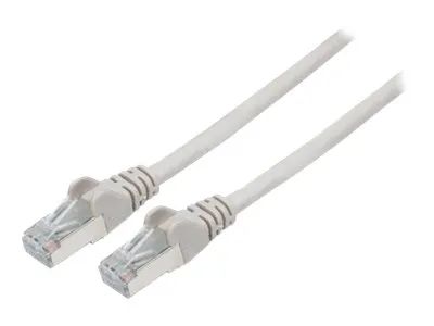 Intellinet Network Patch Cable, Cat6, 20m, Grey, Copper, S/FTP, LSOH / LSZH, PVC, RJ45, Gold Plated Contacts, Snagless, Booted, Lifetime Warranty, Polybag - Patch-Kabel - RJ-45 (M)