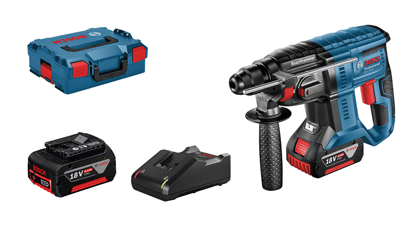 Bosch Professional GBH 18V-20 L-Boxx + 2Akku