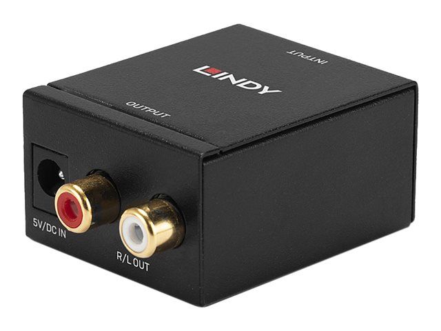 Lindy Digital-Analog-Audiowandler - Schwarz