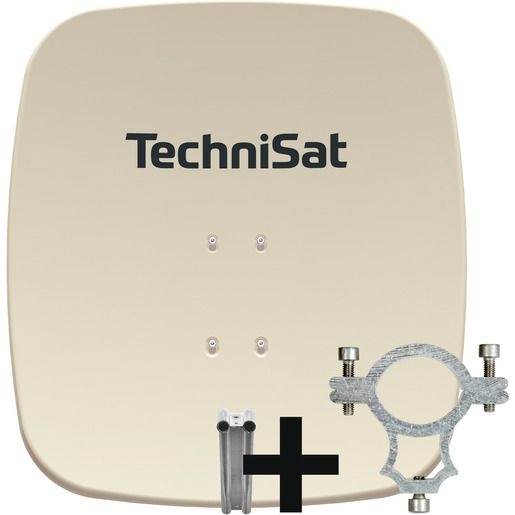 TechniSat SAT-SPIEGEL 65CM+AZ+SCHELLE / TECHNI 2065/1444 65 BEIGE 2065/1444