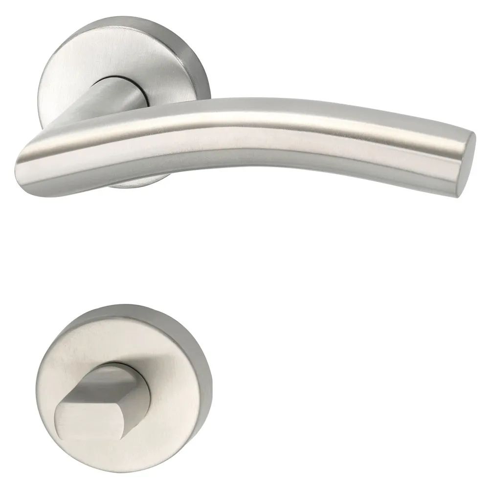 MARCHESI Drückergarnitur NEW YORK - auf Rosette WC, 38 - 45, Edelstahl