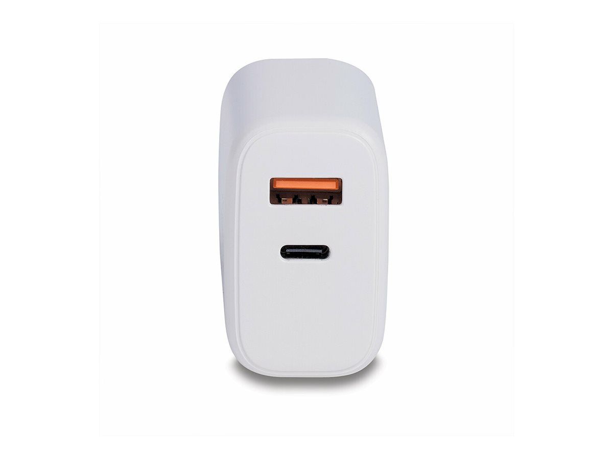 Lindy Netzteil - 30 Watt - 3 A - PD 3.0 - 2 Ausgabeanschlussstellen (4-polig USB Typ A / 24-polig USB-C)