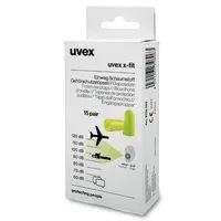 UVEX Arbeitsschutz 2112133 - Wiederverwendbarer Ohrstöpsel - im Ohr - Grün - Kabellos - 37 dB - 15 Stück(e)