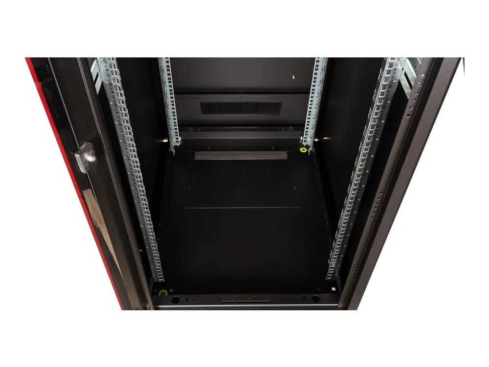ROLINE Pro - Schrank Netzwerkschrank - mit Glastür, 600 x 800 mm (B x T)