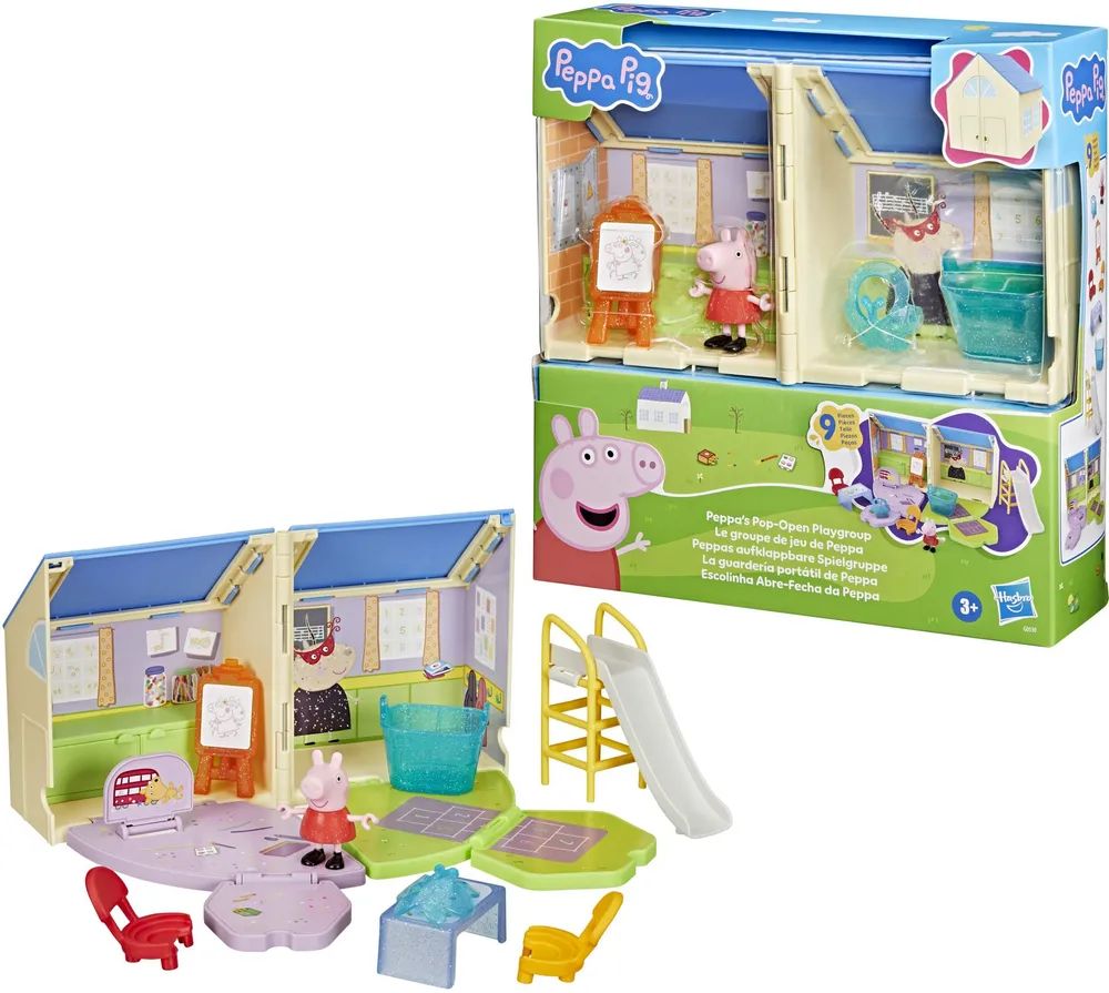 Hasbro European Trading B.V. PEP Peppas Aufklappbare Spielgruppe