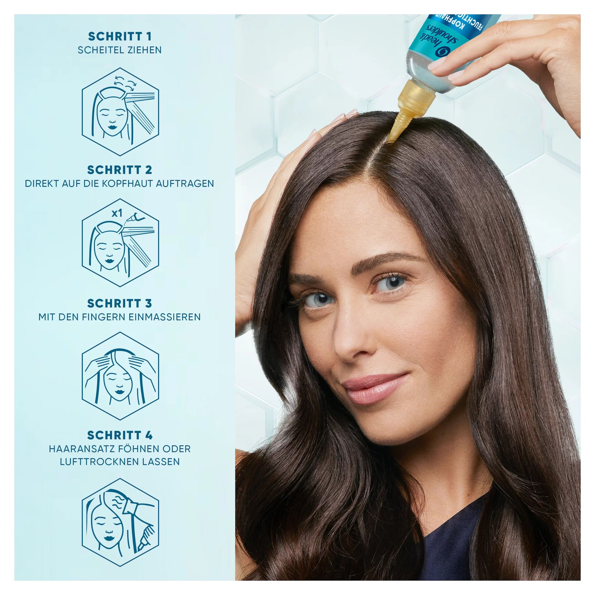 Head & Shoulders Derma x Pro Leave-In Serum Kopfhaut-Feuchtigkeitspflege