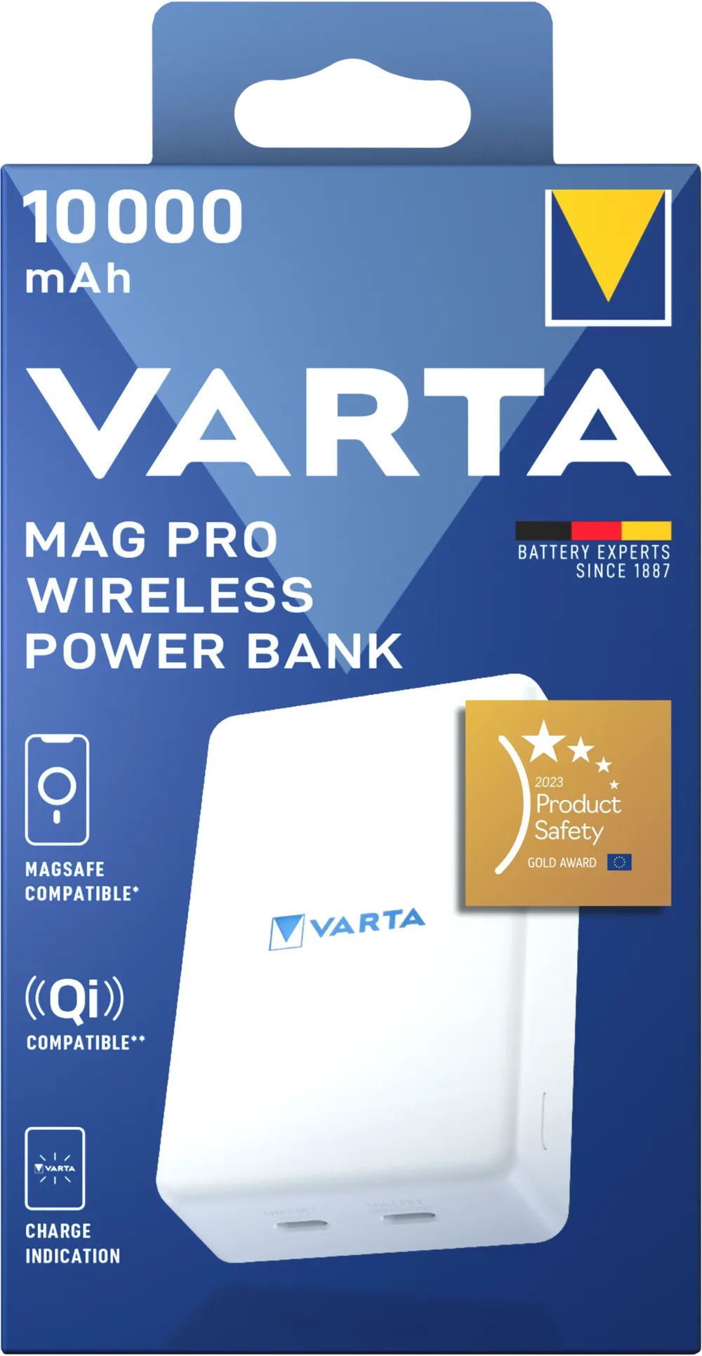 VARTA Mag Pro Wireless Power Bank 10000