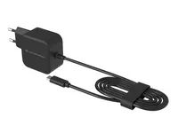 Conceptronic OZUL04BE 67W GaN USB-PD-Ladegerät - Eingebautes USB-C-Kabel - Drinnen - AC - 21 V - 1,8 m - Schwarz