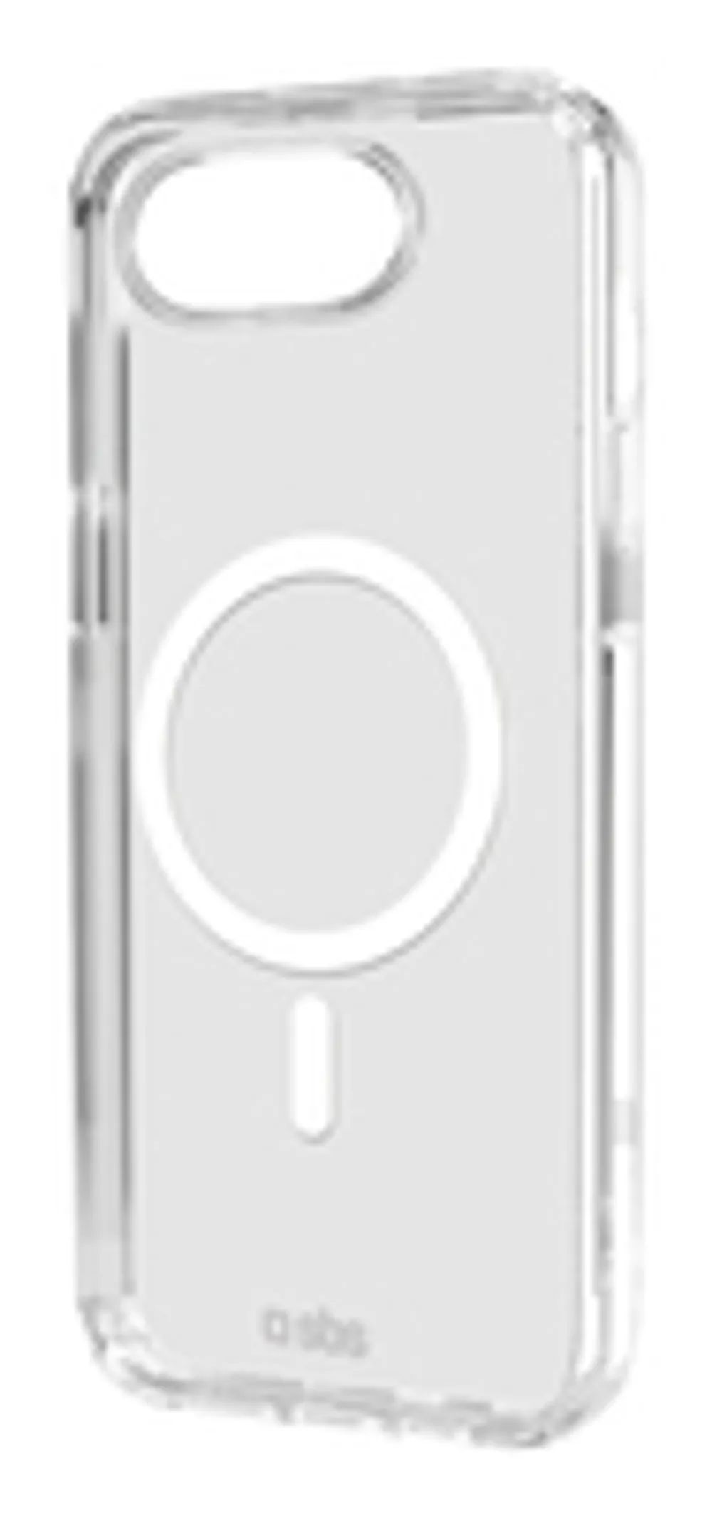 SBS Light Mag Cover mit MagSafe für iPhone 16e transparent