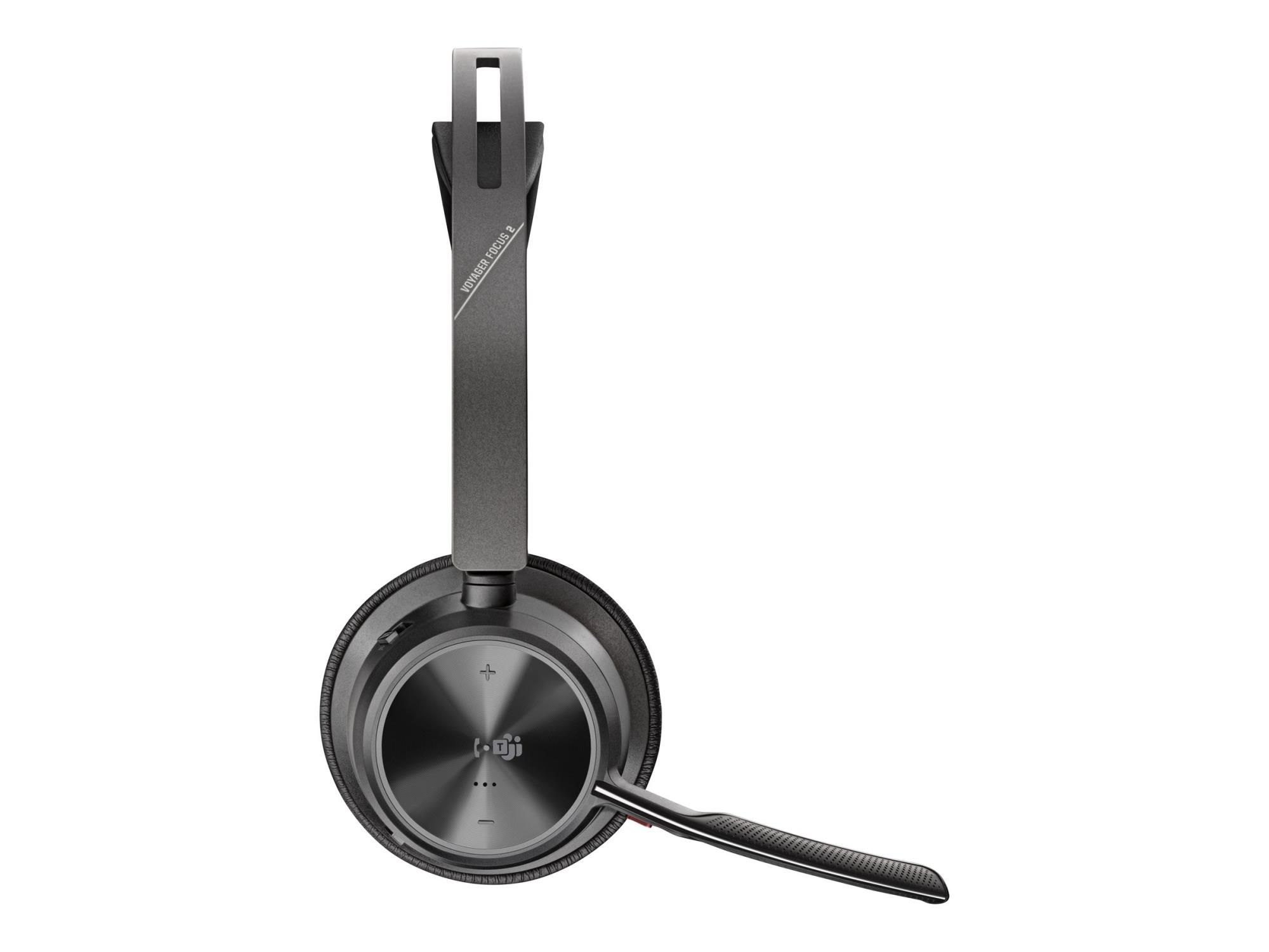Poly Voyager Focus 2-M - Headset - On-Ear - Bluetooth