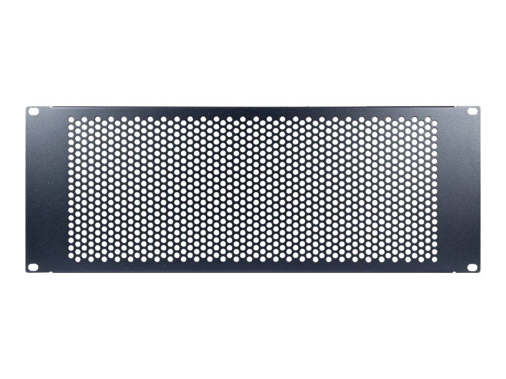 Inter-Tech PINHOLE APERTURE - Blindplatte - RAL 9005 - 4U - 48.3 cm (19")