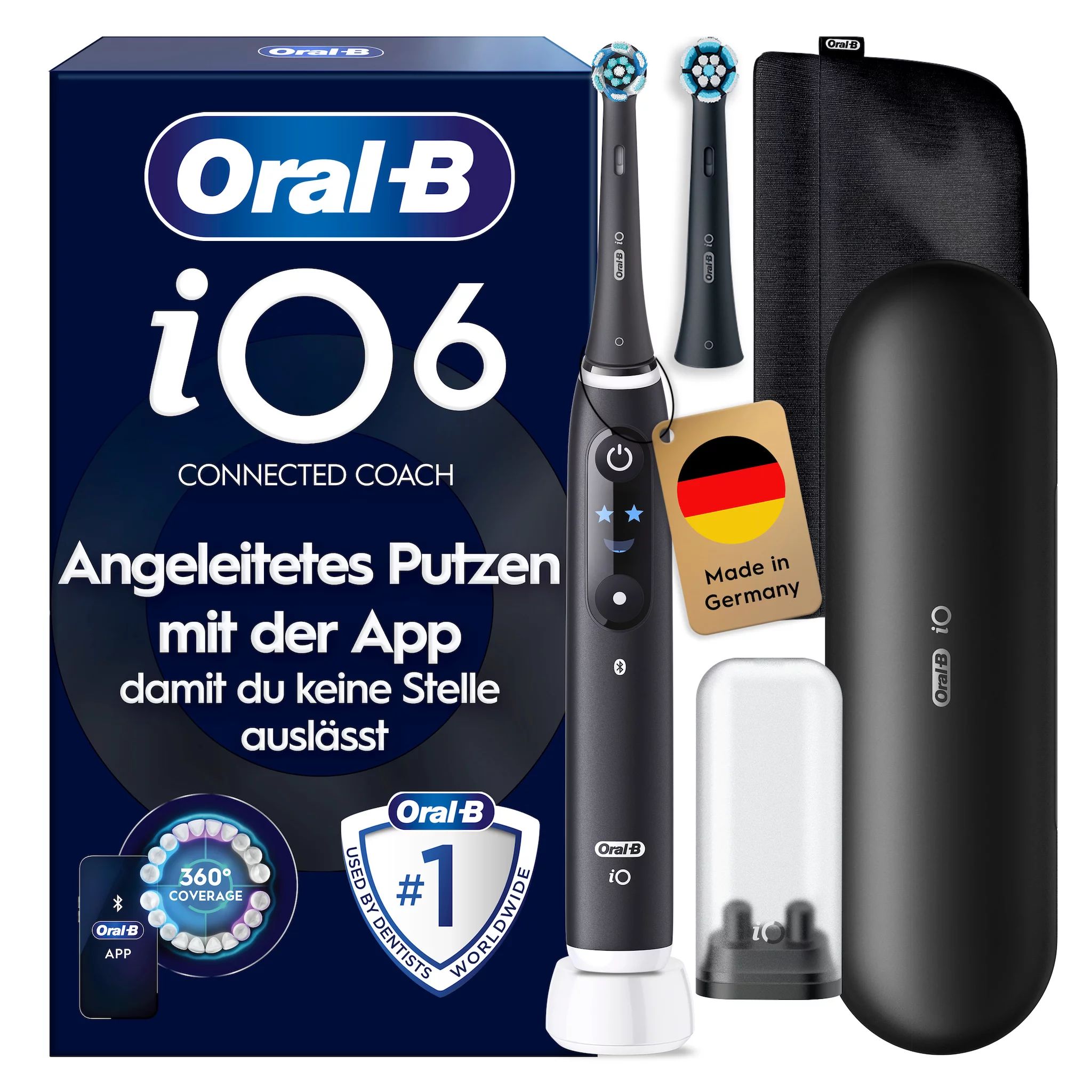 Oral-B iO Series 6, Black Lava Luxe Edition