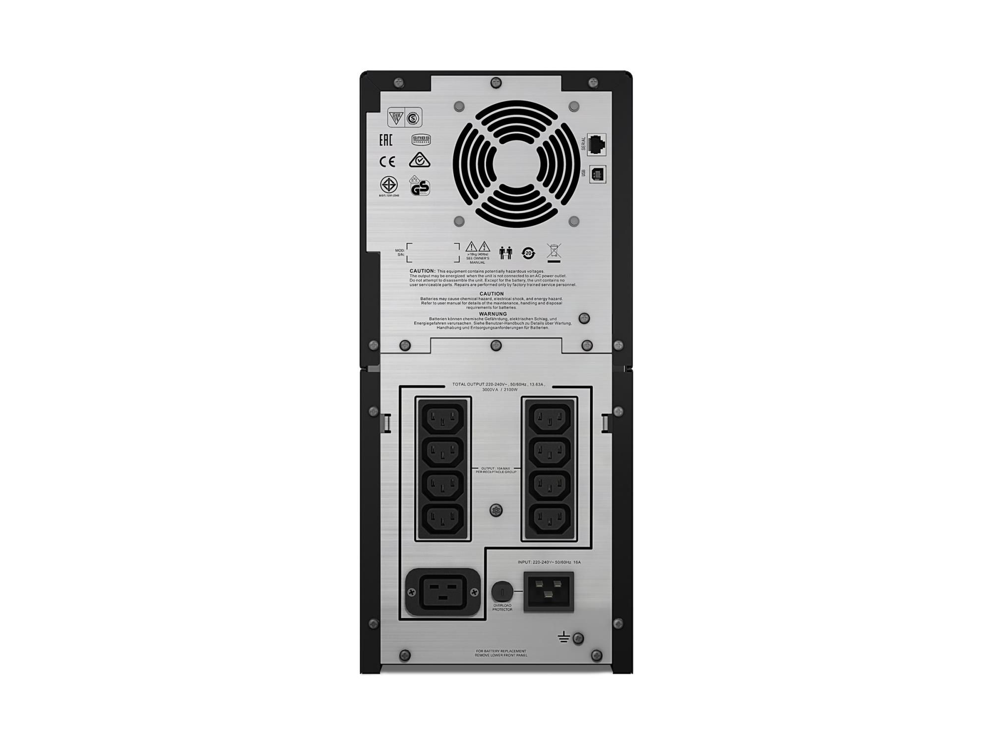 APC Smart-UPS C 3000VA LCD - USV - Wechselstrom 230 V