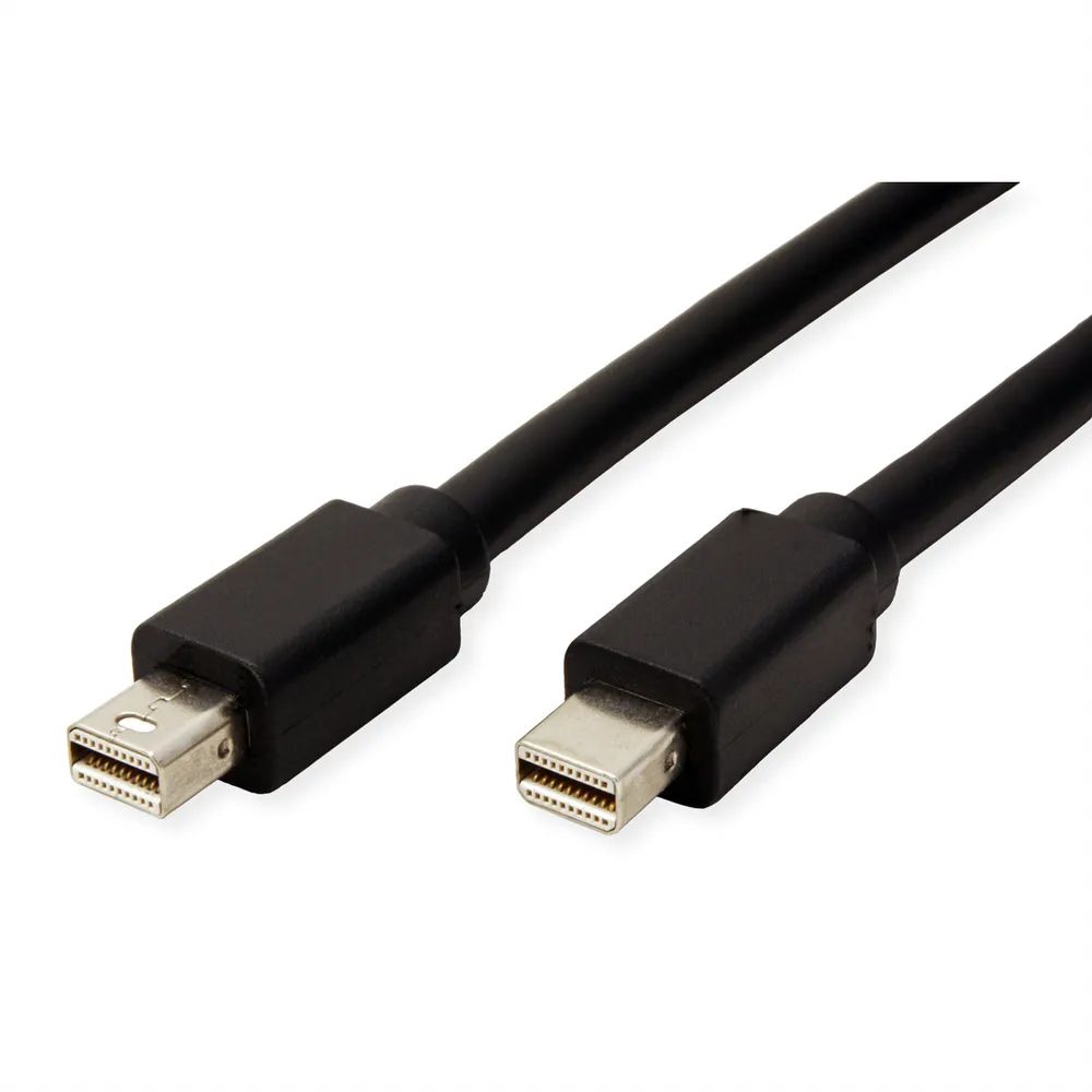 ROLINE DisplayPort Kabel, Mini DP ST - Mini DP ST, schwarz, 3 m