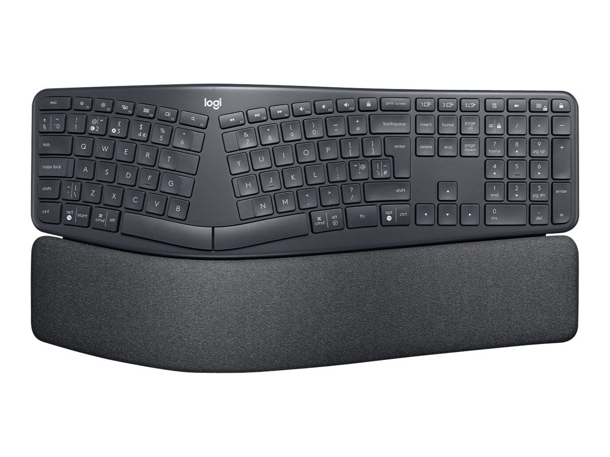 Logitech ERGO K860 - Tastatur - kabellos - 2.4