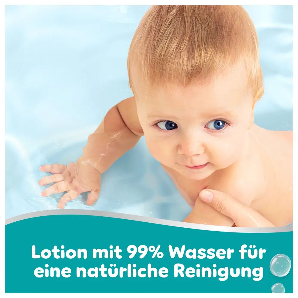 Pampers Feuchte Tücher 99% Water 4x