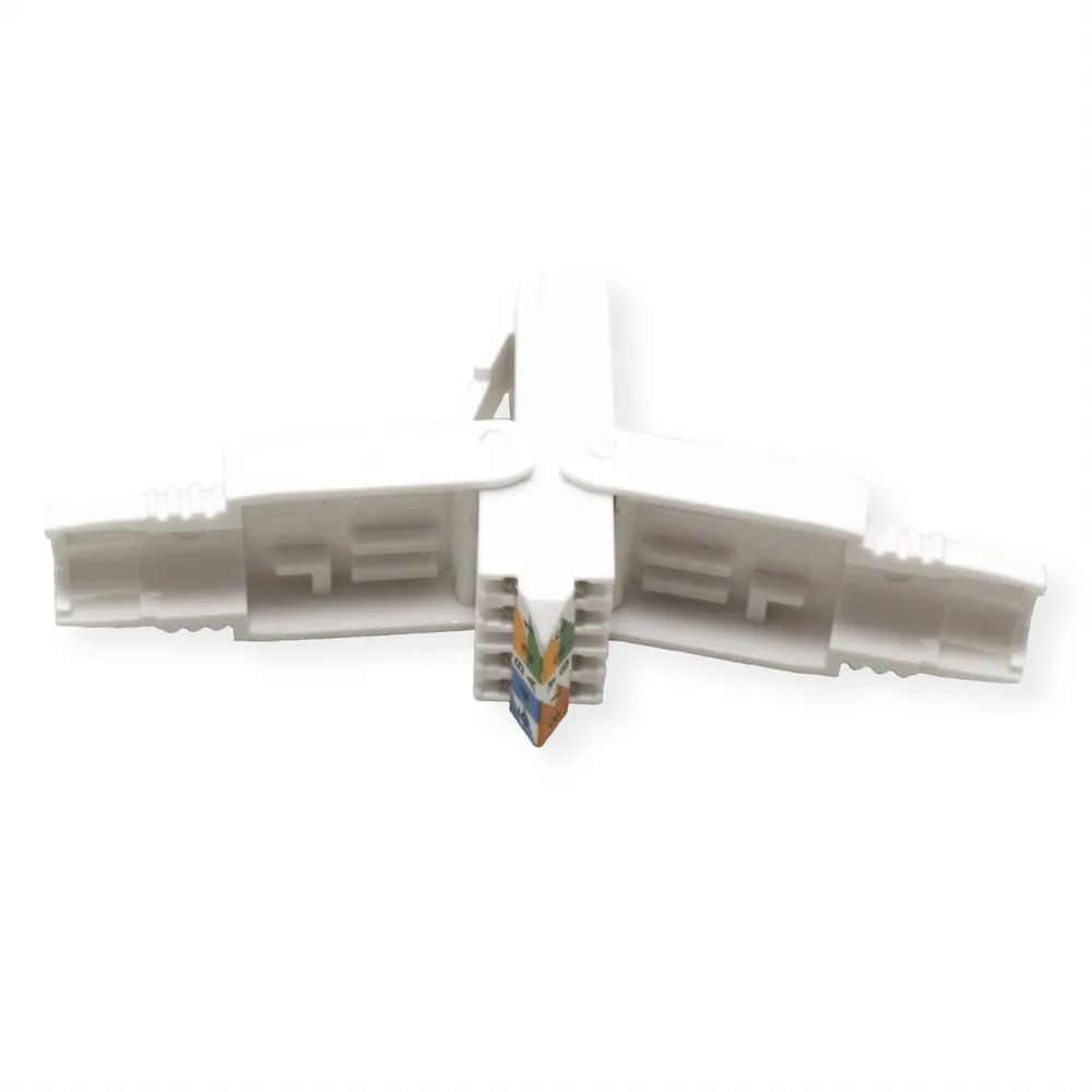 ROLINE feldkonfektionierbarer RJ-45 Stecker Cat.6A (Class EA), UTP, weiß