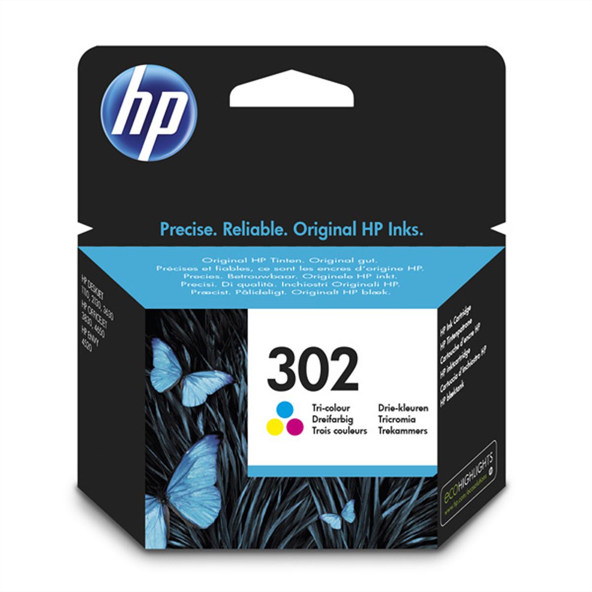 HP 302 - Farbe (Cyan, Magenta, Gelb) - Original