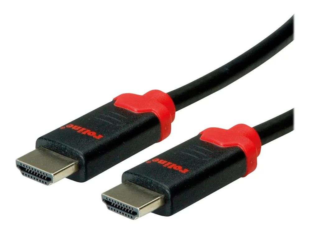 ROLINE Ultra High Speed - HDMI-Kabel - HDMI männlich zu HDMI männlich - 1.5 m - Doppelisolierung - Schwarz - 10K UWHD-Support (10.240 x 4.320)