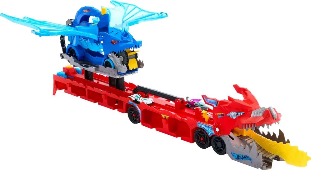 Mattel GmbH HW City Ultimativer Drachentransporter