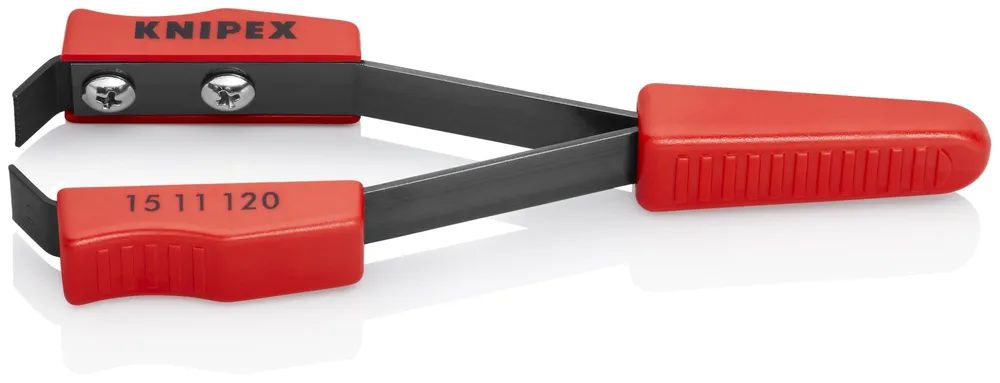 KNIPEX Lackabzieh-Pinzette mit Kunststoff-Hüllen 120 mm
