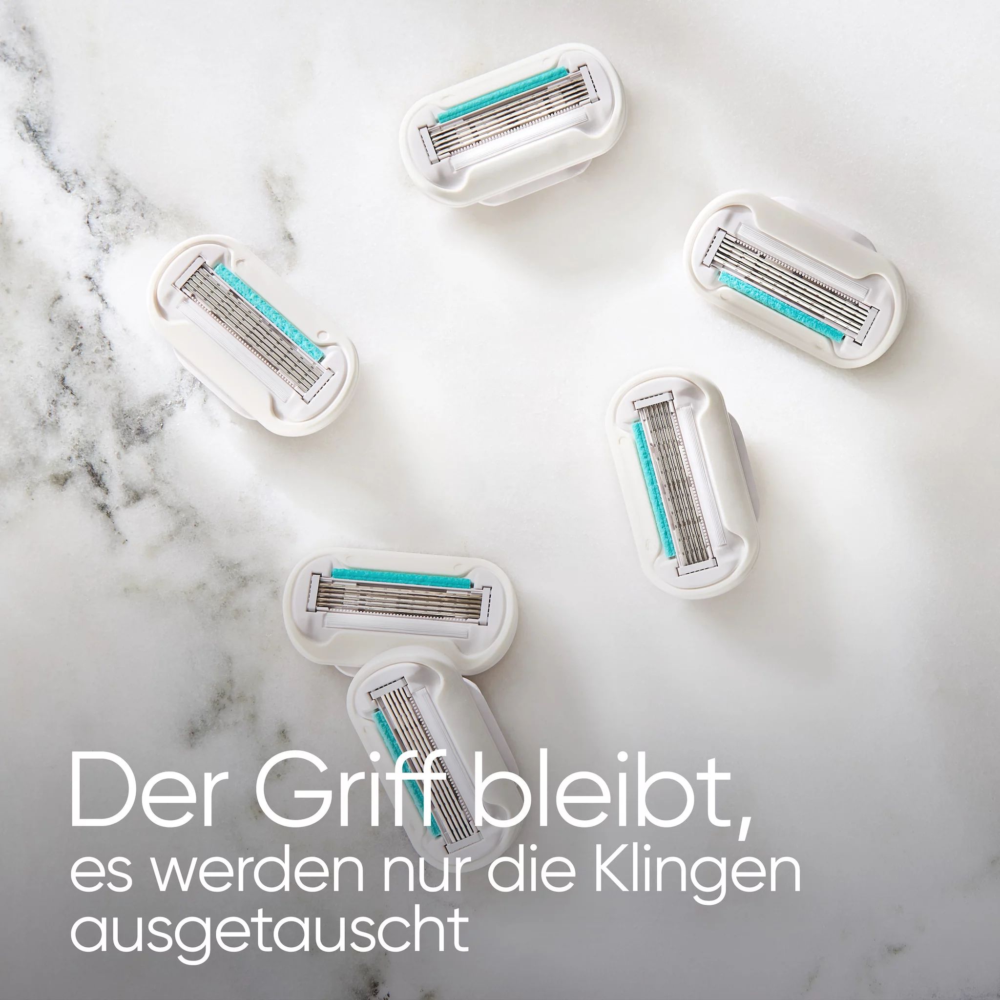 Gillette Venus Deluxe Smooth Sensitive V Edition Systemklingen 4er SmartBox