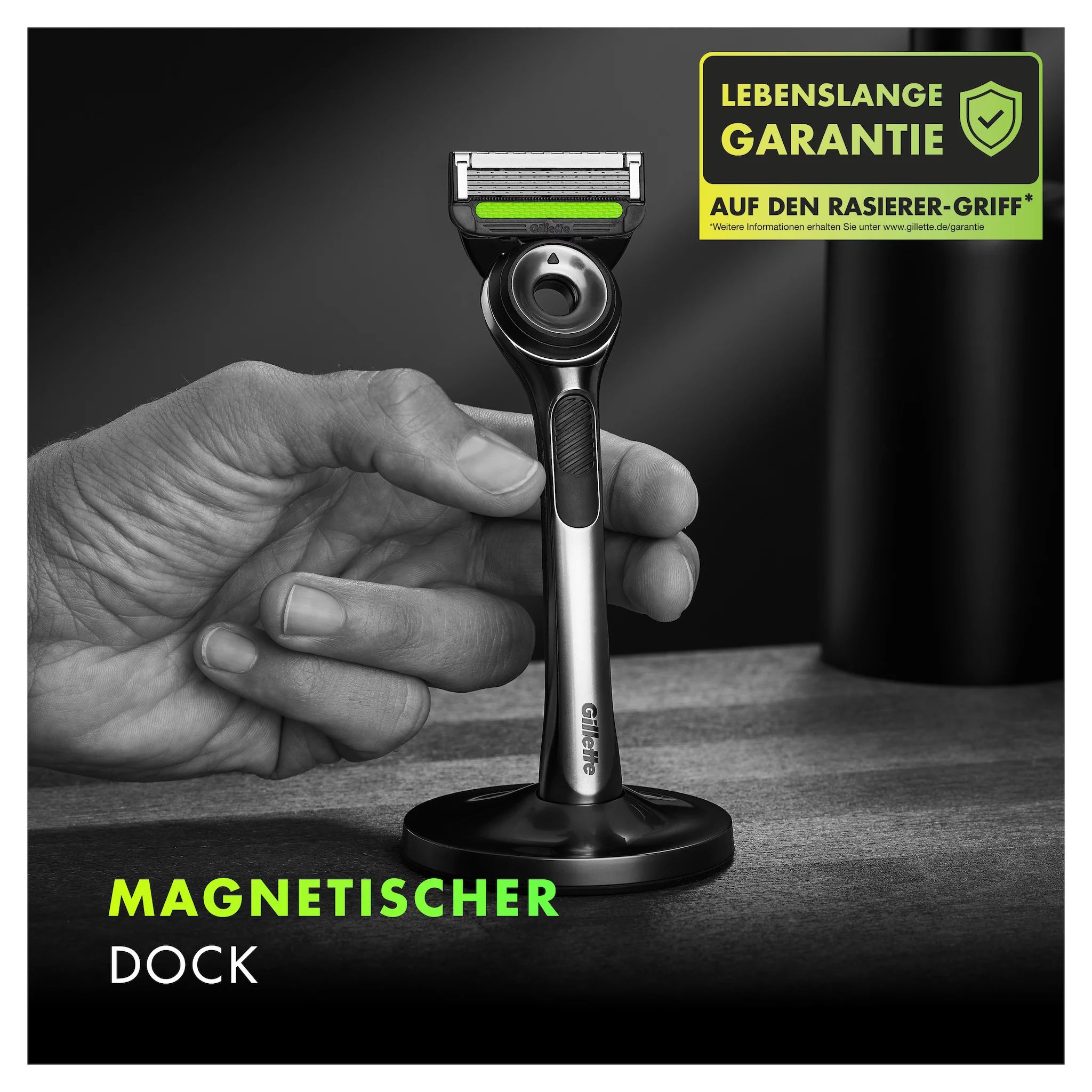 Gillette Labs Systemklingen + Handstück
