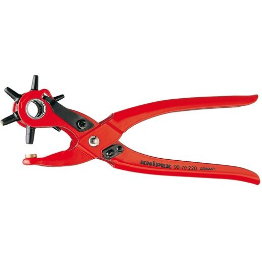 Knipex 220 MM 2/2,5/3/3,5/4/5 / KNIPEX REVOLVERLOCHZANGE 90 70 220 EAN